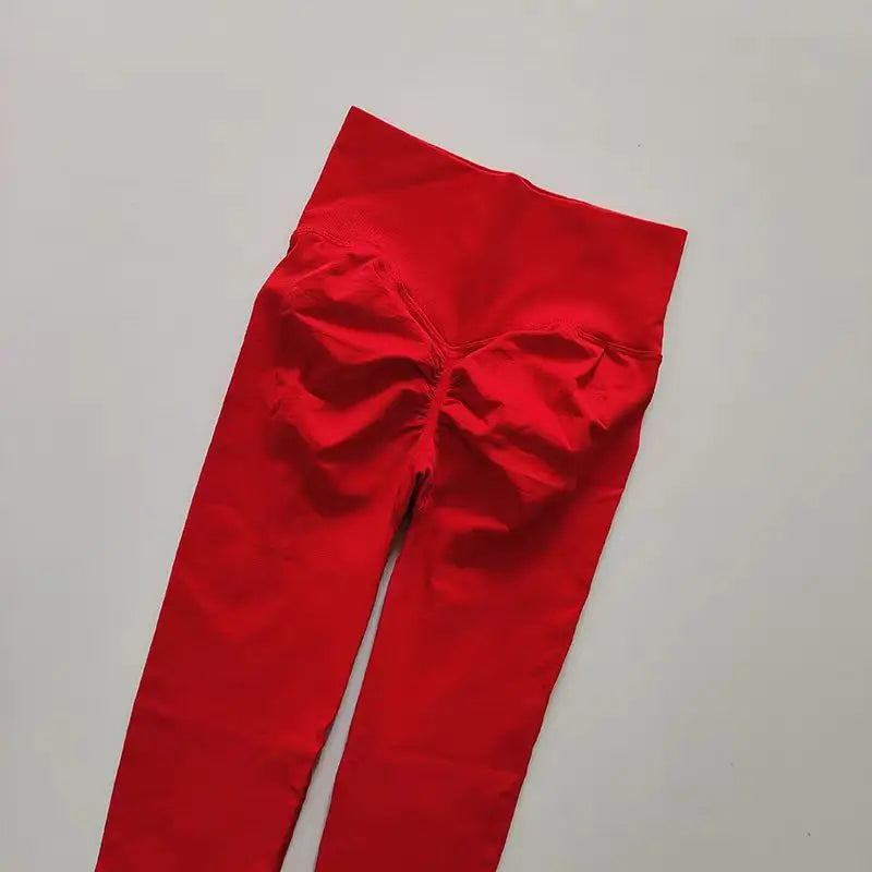 High Waist Butt Lifting Yoga Leggings for Women – Seamless, Tummy Control, Push Up, Squat-Proof Gym Pants