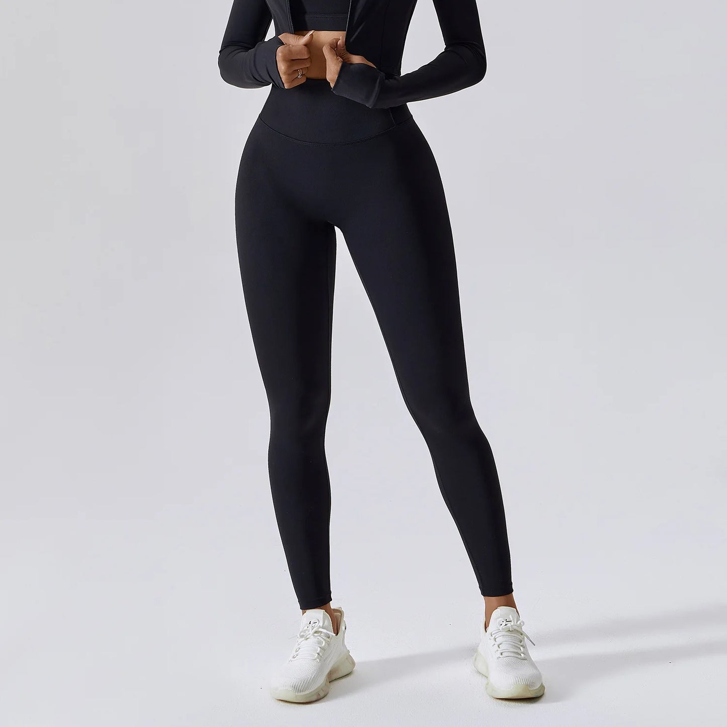 Women's High Waist Butt Lifting Gym Leggings – Seamless Push-Up Yoga Pants