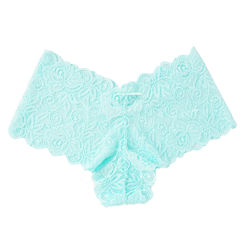 Floral Lace Low Waist Briefs - Comfortable Women's Lingerie