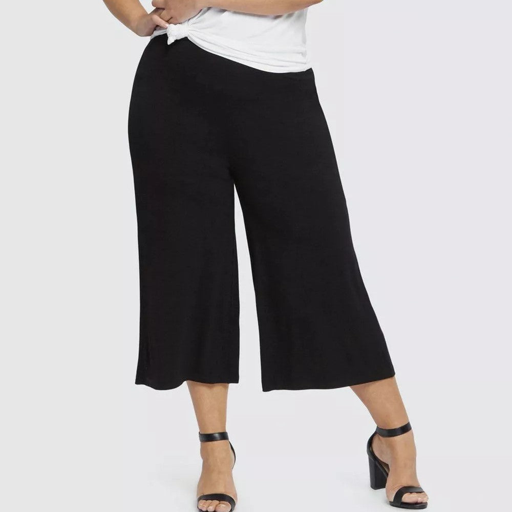 TikTok Viral Leggings – Calf Length, High Waist, Plus Size