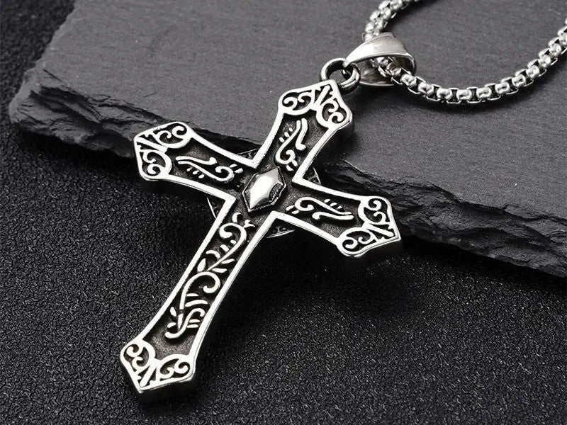 Sterling Silver Cross Necklace