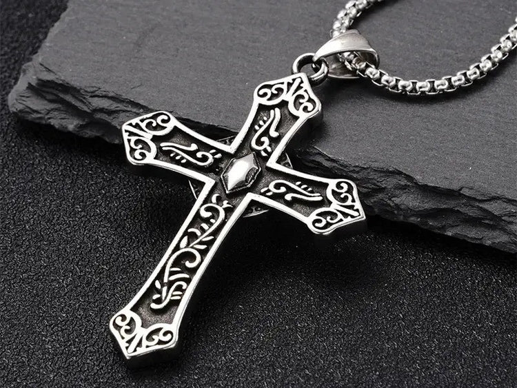 Sterling Silver Cross Necklace