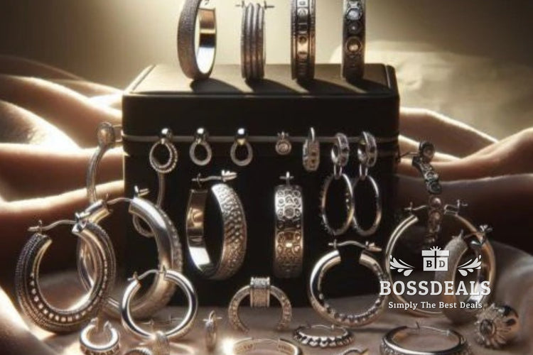 sterling_silver_huggie_hoop_earrings Collection hero image - BossDeals Online