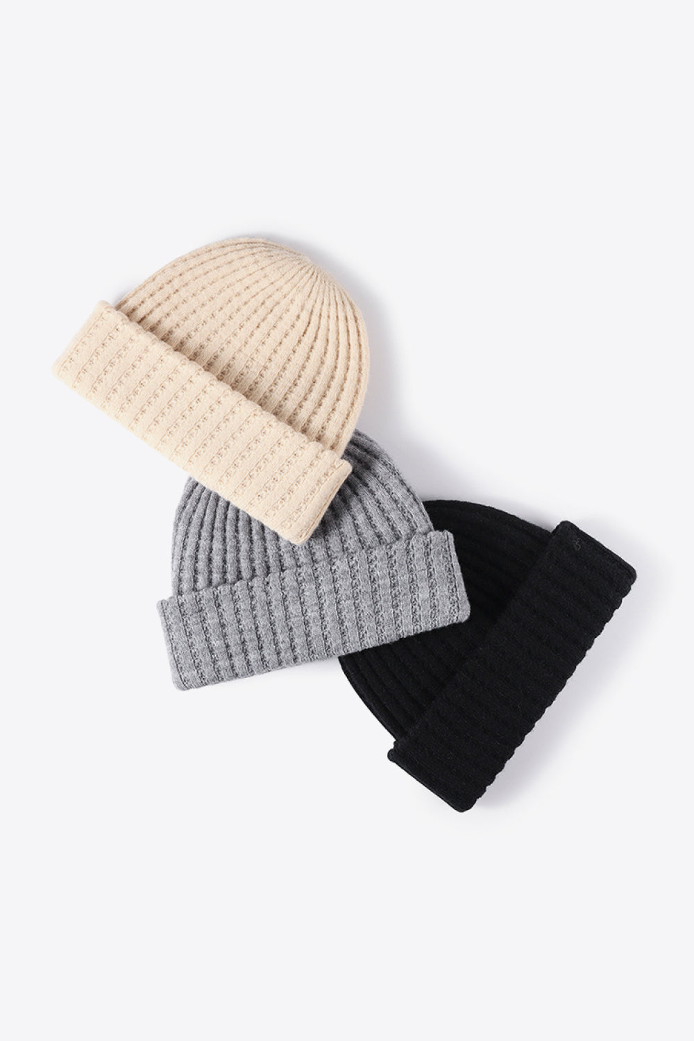 Trendy Wide Rib Beanie – Soft & Stylish Winter Wear