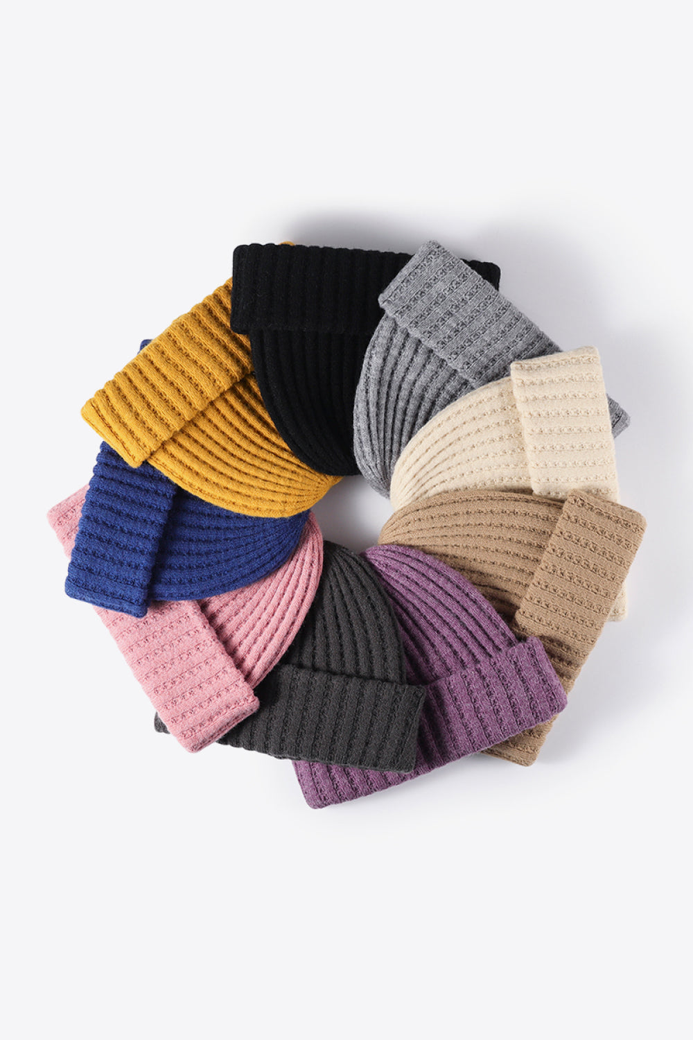 Trendy Wide Rib Beanie – Soft & Stylish Winter Wear