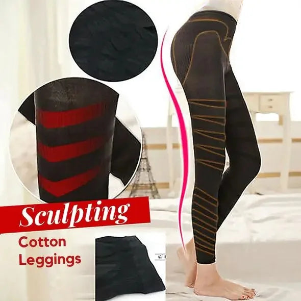 Sculpting Cotton Leggings for Women - Perfect Fit & Comfort for Every Occasion