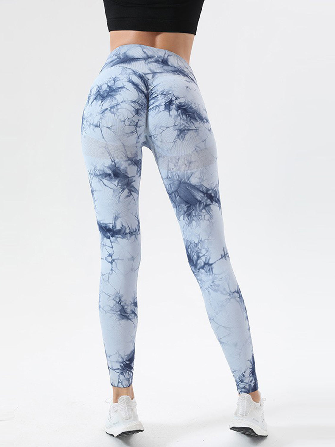 Tie-Dye High Waist Active Leggings – Stretchy, Stylish & Comfortable