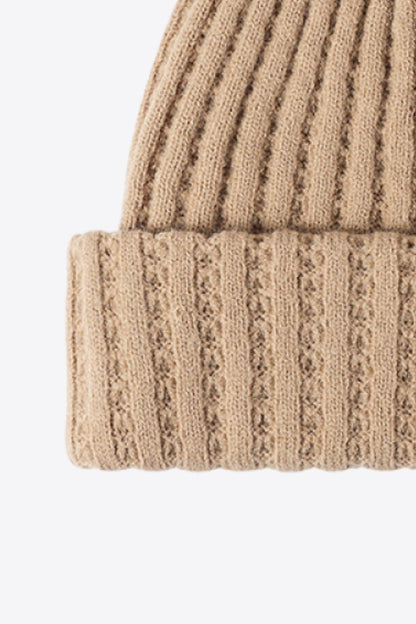 Trendy Wide Rib Beanie – Soft & Stylish Winter Wear