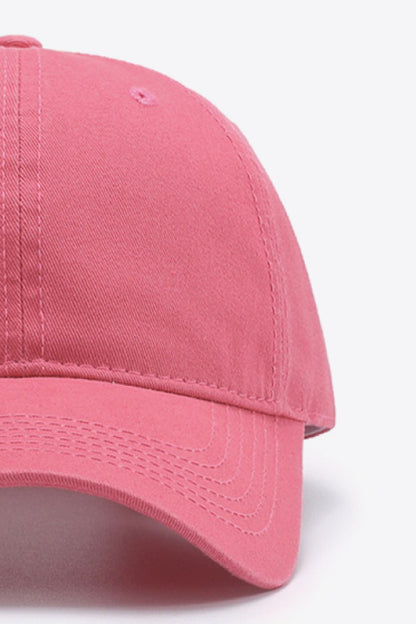 Cool and Classic Solid Baseball Cap - Comfortable & Stylish