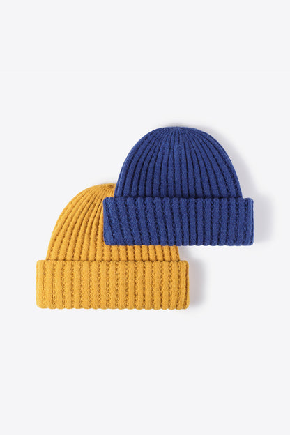 Trendy Wide Rib Beanie – Soft & Stylish Winter Wear