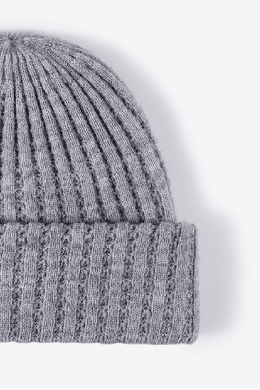 Trendy Wide Rib Beanie – Soft & Stylish Winter Wear