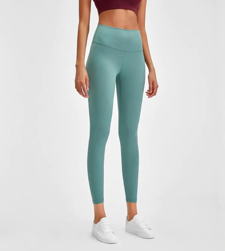 Jamie Compression Leggings - Tummy Control Mesh Push Up Capri Leggings