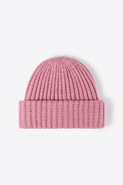 Trendy Wide Rib Beanie – Soft & Stylish Winter Wear