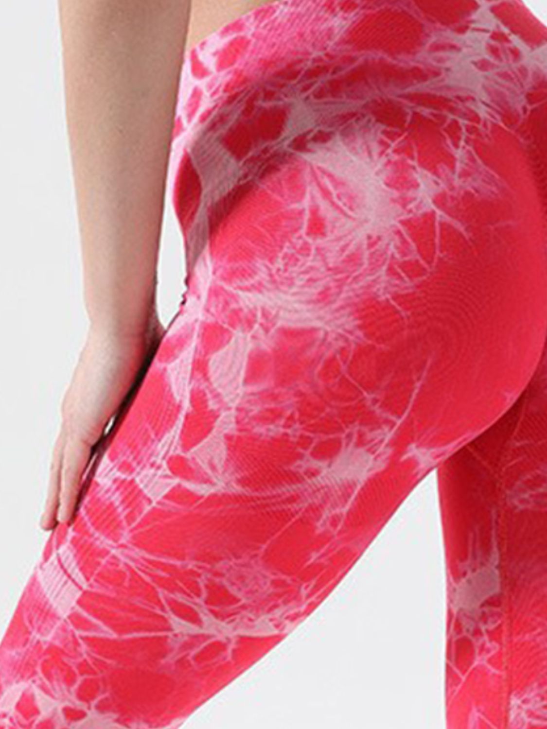 Tie-Dye High Waist Active Leggings – Stretchy, Stylish & Comfortable