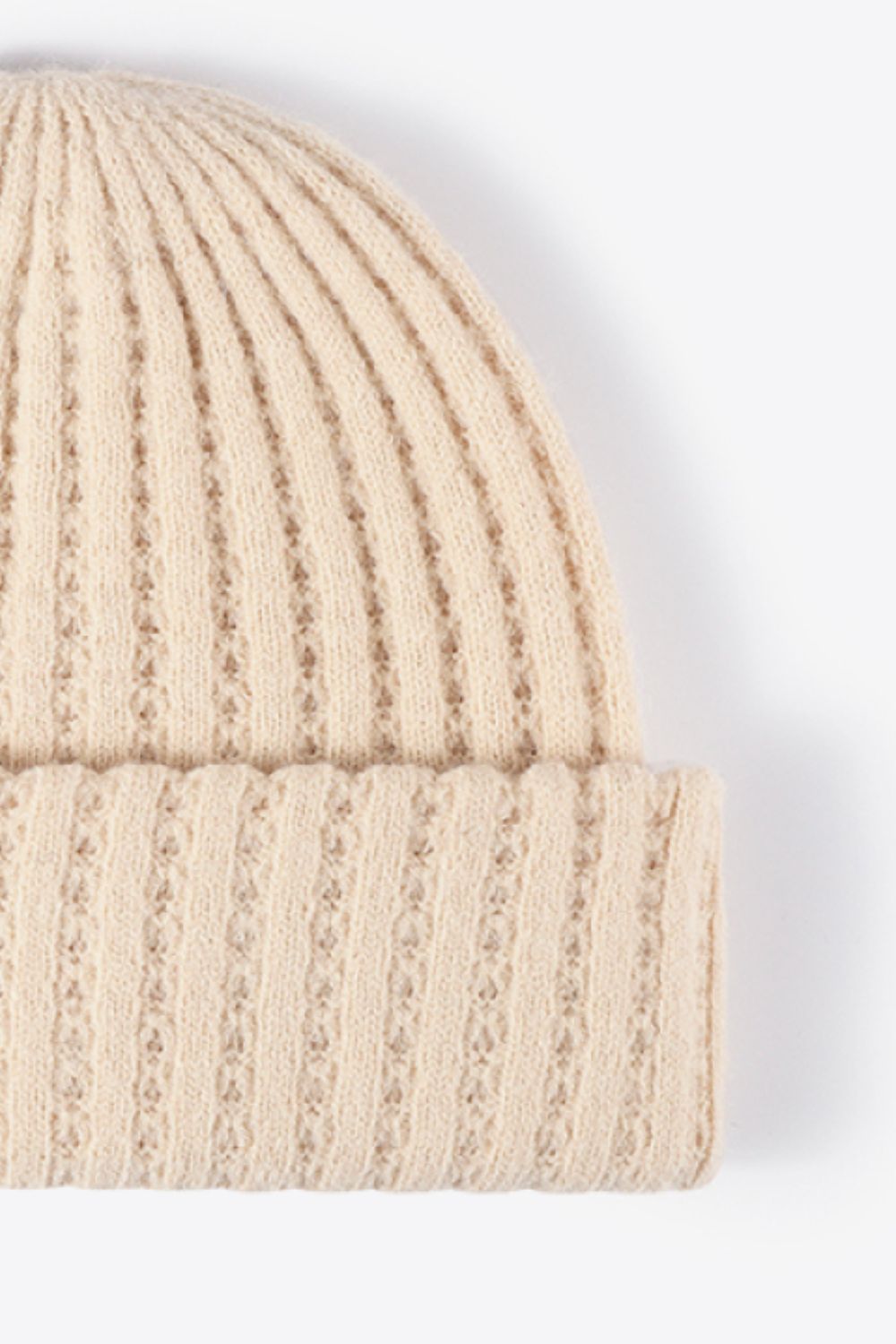 Trendy Wide Rib Beanie – Soft & Stylish Winter Wear