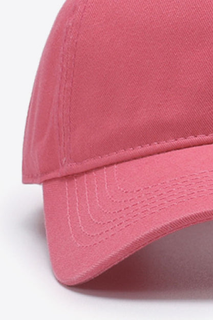 Cool and Classic Solid Baseball Cap - Comfortable & Stylish