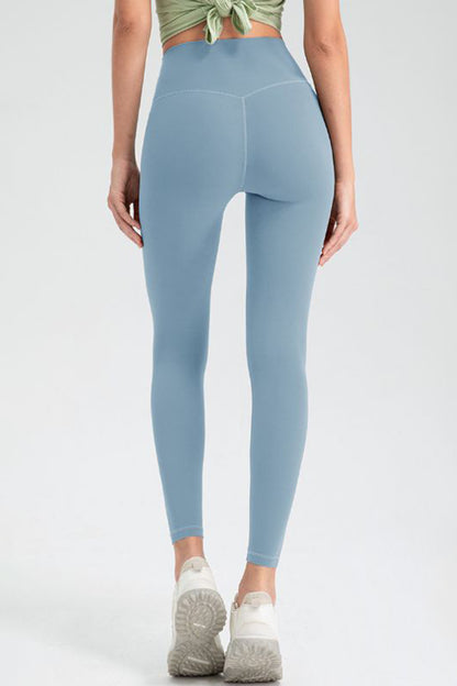 Wide Waistband High Waist Sport Leggings – Comfort & Support Redefined