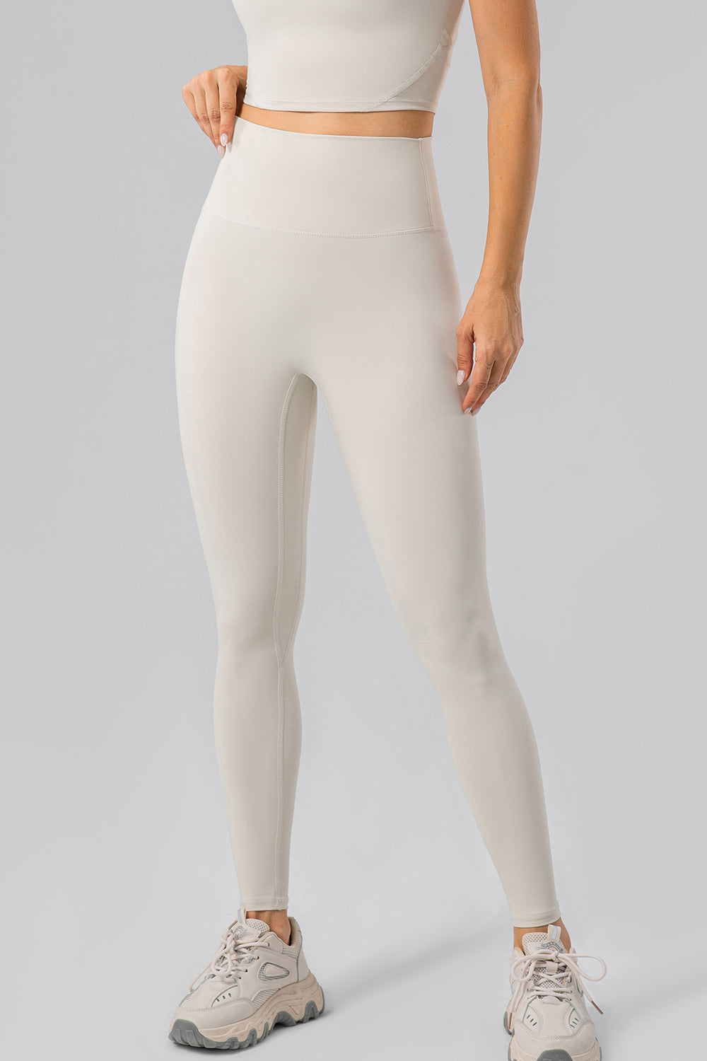 High Waist Wide Waistband Active Leggings – Comfort Meets Style