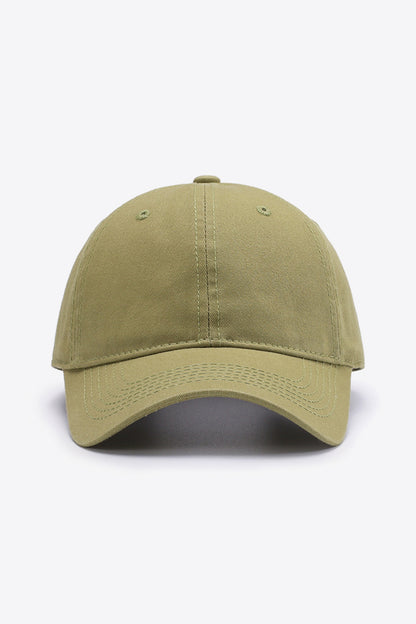 Cool and Classic Solid Baseball Cap - Comfortable & Stylish