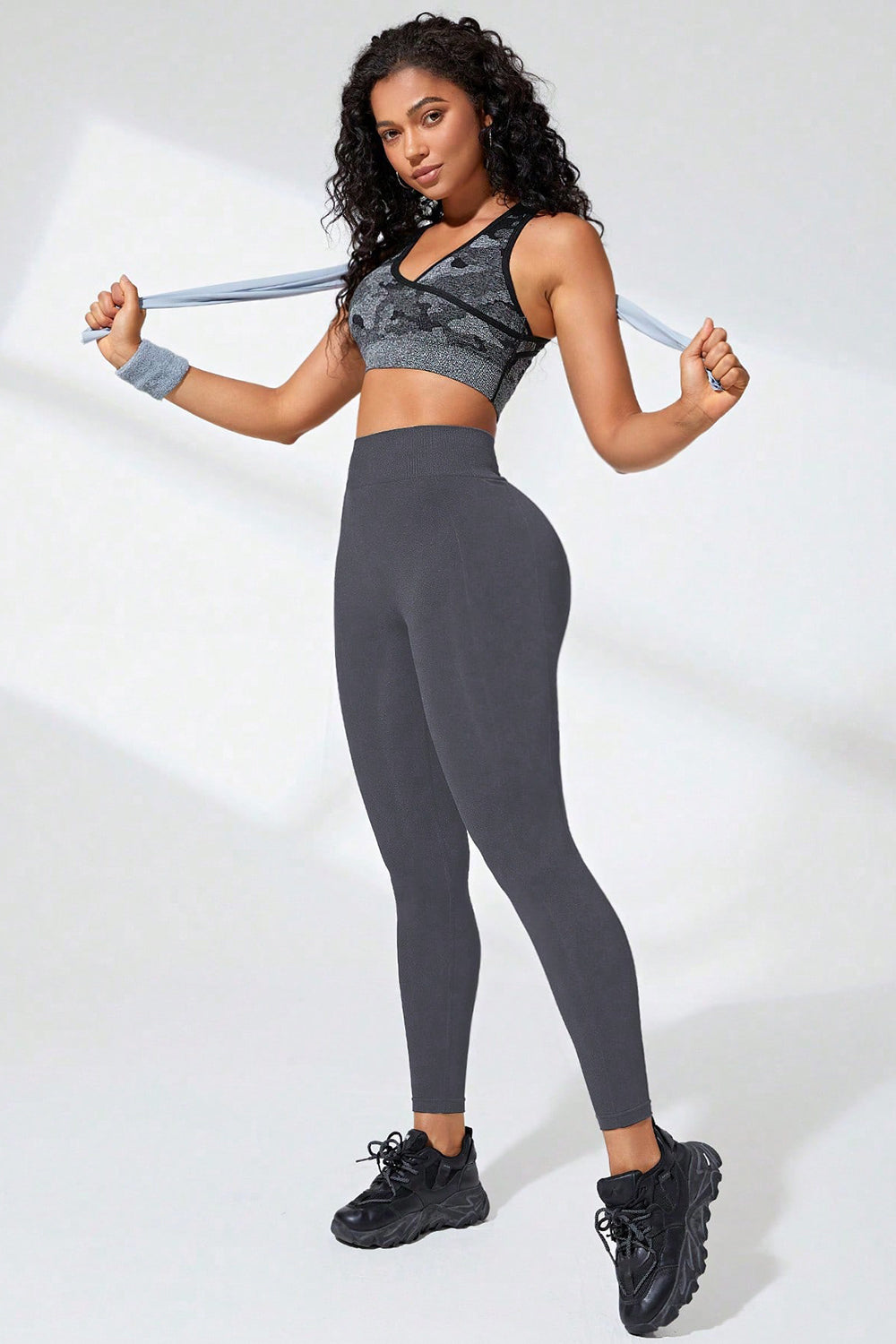 High Waist Compression Active Leggings