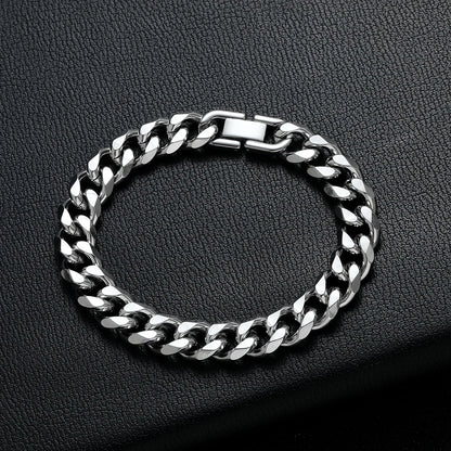 Titanium Steel Eternity Bracelet for Men