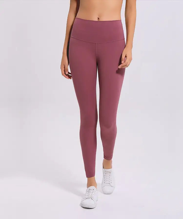 Jamie Compression Leggings - Tummy Control Mesh Push Up Capri Leggings