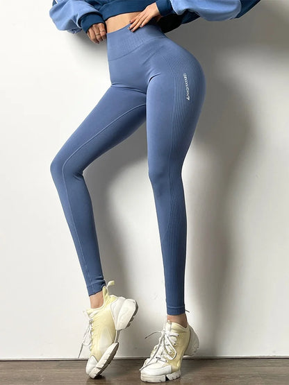 Women’s Seamless High Waist Scrunch Butt Leggings – Tummy Control & Booty Lift Workout Tights