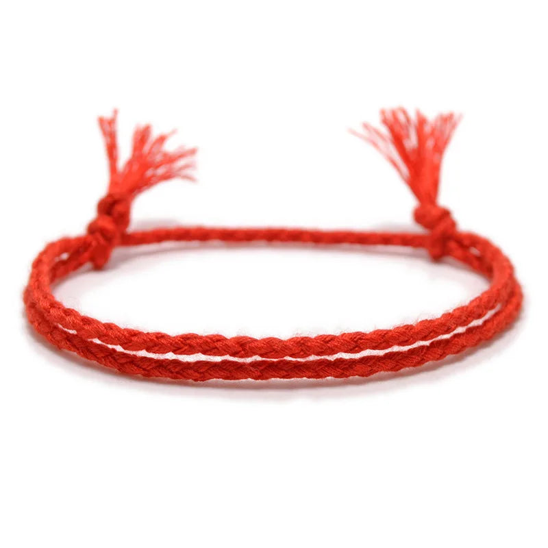 Handmade Woven Cotton Twisted Rope Bracelet