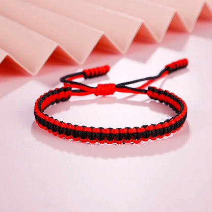 Red String Bracelets Bangles with Adjustable Handmade Rope for Men & Women