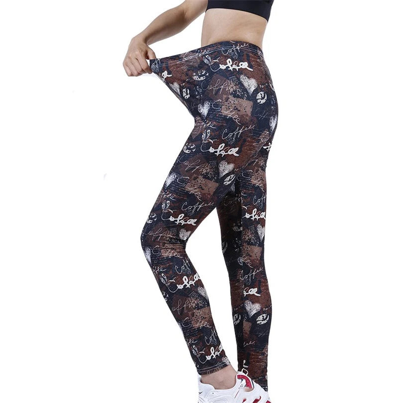 High Waist Push-Up Fitness Leggings with Comfortable, Stylish & Supportive