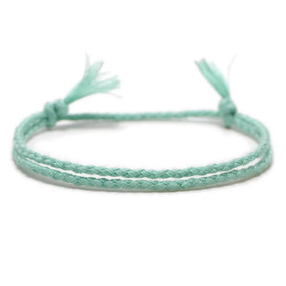 Handmade Woven Cotton Twisted Rope Bracelet