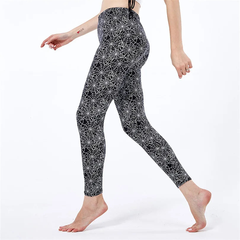 Women Polyester Ankle-Length Women’s High Waist Push-Up Leggings