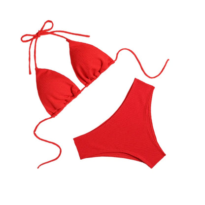 Brazilian Push-Up High Waist Bikini Set