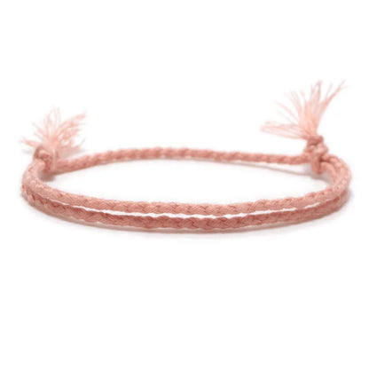 Handmade Woven Cotton Twisted Rope Bracelet