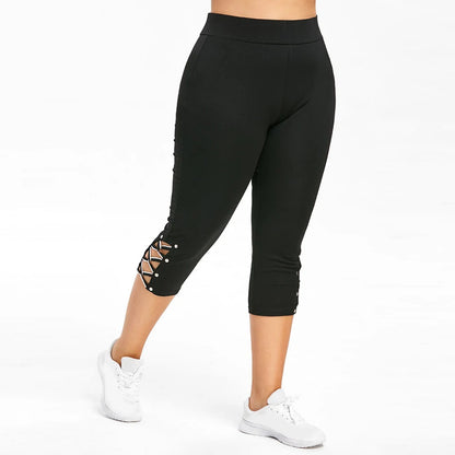 Women's High Waist Capri Leggings – Soft, Stretchy & Perfect Fit
