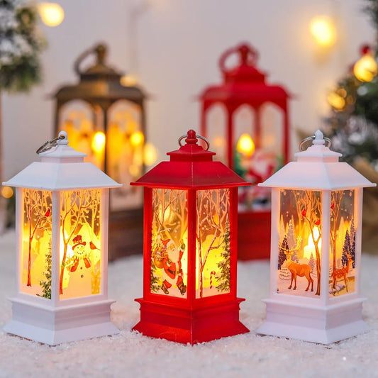 Christmas Lantern Light Merry Christmas Decorations for Home