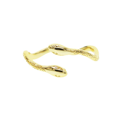 Gold Vermeil 925 Sterling Silver Finger Ring for Women