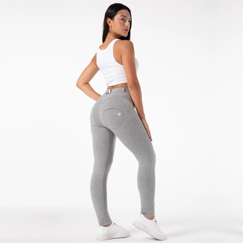 Butt Lifting Scrunch Gym Leggings for Women – Seamless, Tummy Control, Booty Enhancing Fit