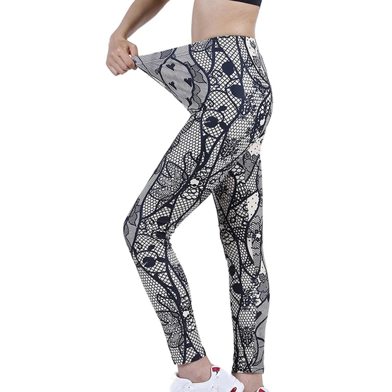 High Waist Push-Up Fitness Leggings with Comfortable, Stylish & Supportive