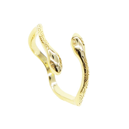 Gold Vermeil 925 Sterling Silver Finger Ring for Women