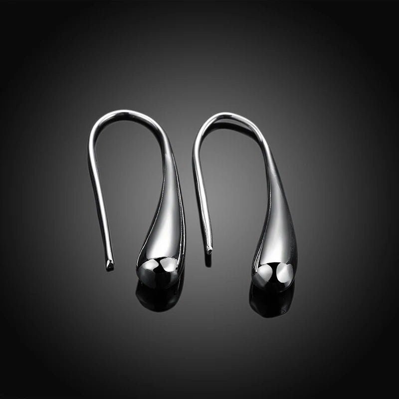 Aravant 925 Silver Teardrop/Water drop/Raindrop Dangle Earrings For Women Valentine Gifts Fashion Jewelry