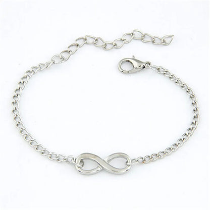 Infinity Bracelet For Men Jewelry Girl Gift Charm Bangles Pulseiras