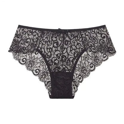 Sexy Lace Panties - Women’s Breathable Briefs for Everyday Comfort