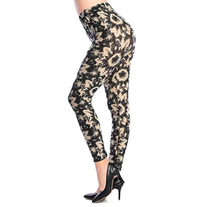 High Waist Push-Up Fitness Leggings with Comfortable, Stylish & Supportive