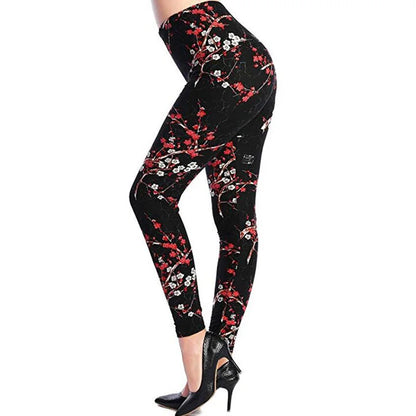 High Waist Push-Up Fitness Leggings with Comfortable, Stylish & Supportive