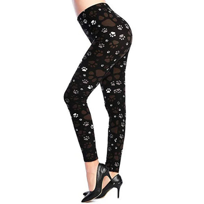 Women Polyester Ankle-Length Women’s High Waist Push-Up Leggings