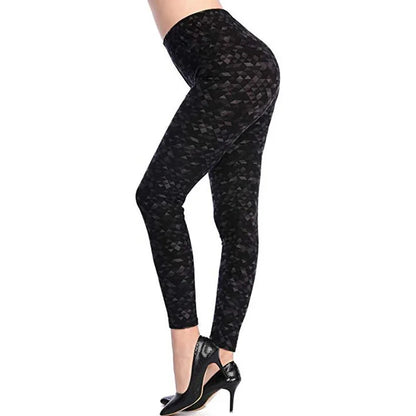 Women Polyester Ankle-Length Women’s High Waist Push-Up Leggings