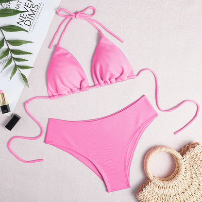Brazilian Push-Up High Waist Bikini Set