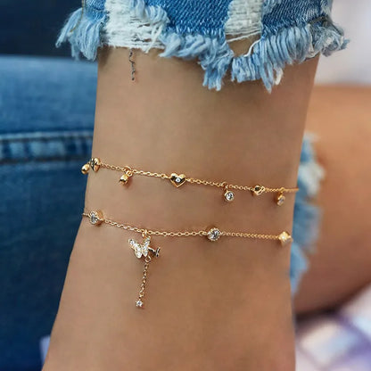 Bohemia Summer Beach Chain Anklets for Women