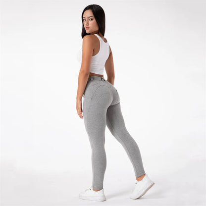 Butt Lifting Scrunch Gym Leggings for Women – Seamless, Tummy Control, Booty Enhancing Fit